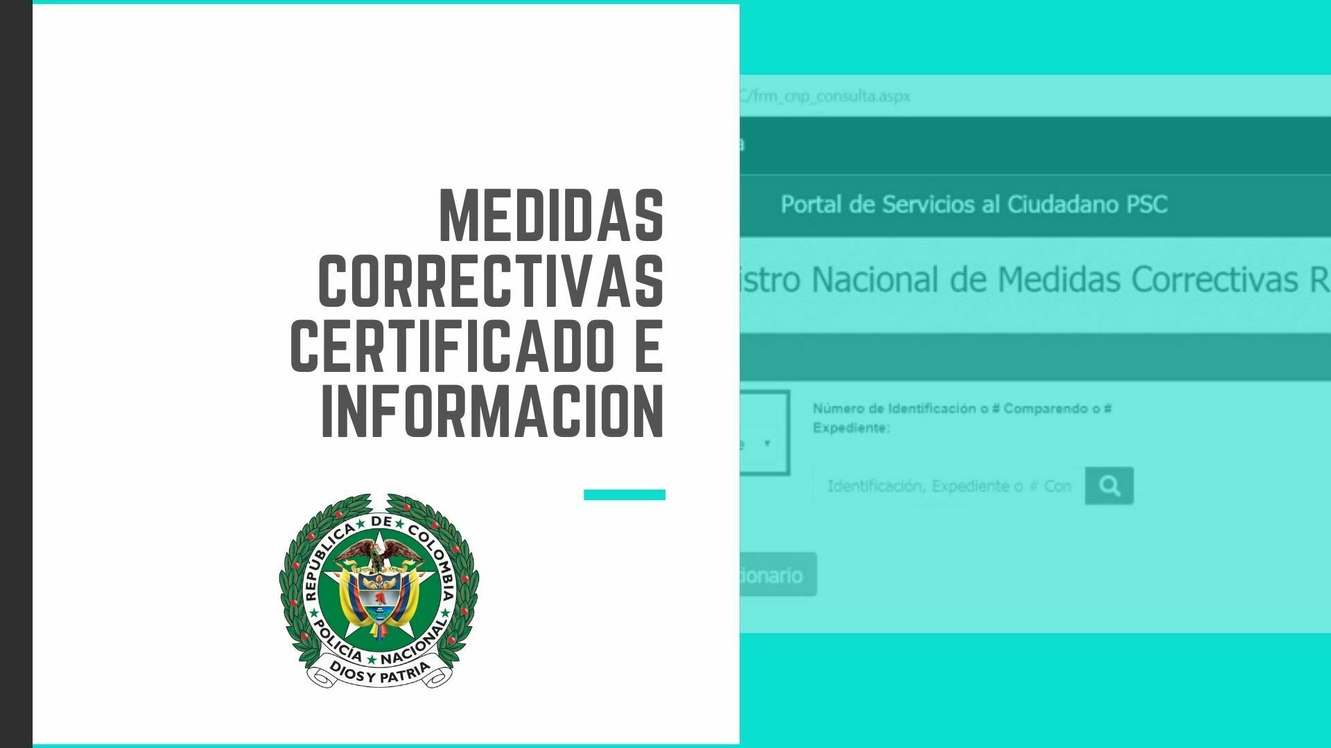 Obtén el certificado de medidas correctivas online