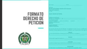 Formato Derecho de Petición Colombia 2021