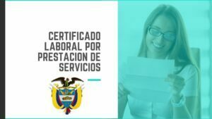 Certificado laboral por prestaci贸n de servicios
